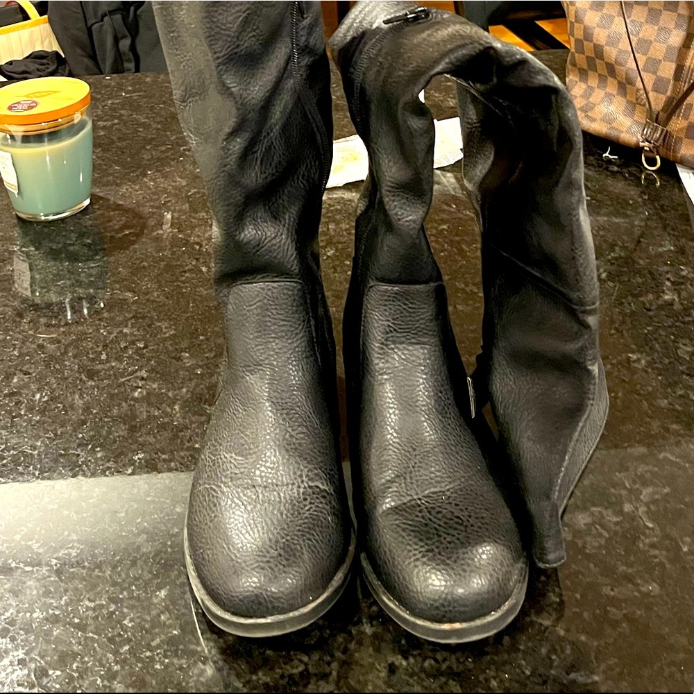 Torrid Wide Calf Thigh High Boots